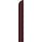 Ekena Millwork Americraft 2-Board (2 Batten) Wood Joined Board-n-Batten Shutters w/ Arch Top, ARW101BQ207X77WRH, PR ARW101BQ207X77WRH - alternate 7